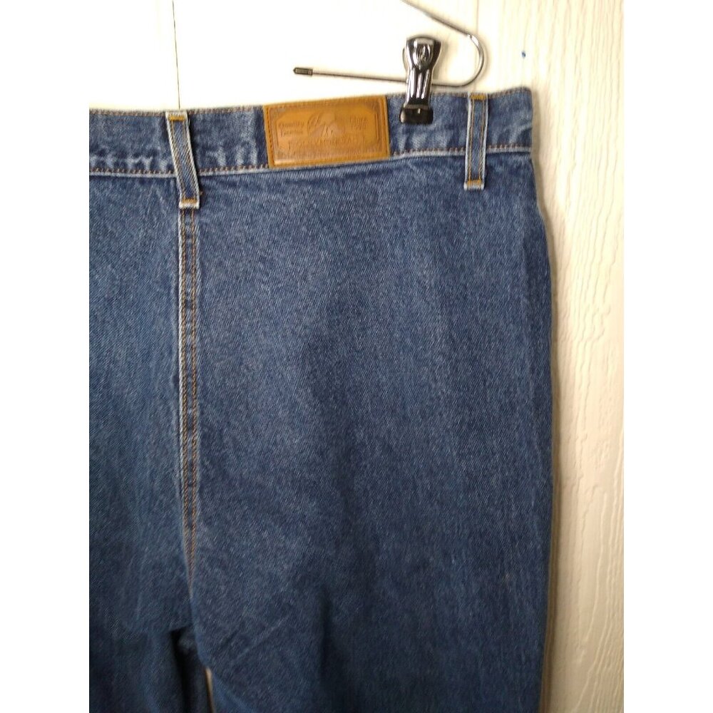 Vtg Rocky Mountain BareBack Jeans Women 17/18 XL Blue High Waist Rockies Western - Picture 2 of 8